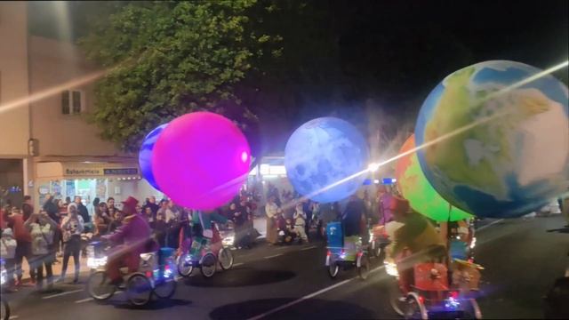 Fiesta de la luz, Cruce de Arinaga, Gran Canaria/Новогодное освещение 2024 г.,? смотреть онлайн