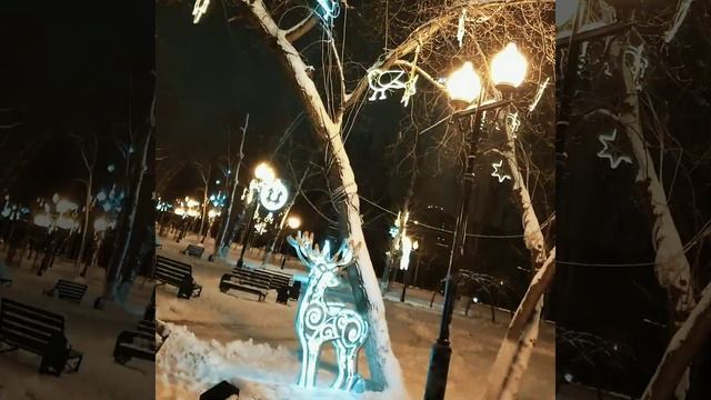 lights and decorations Samara #гирлянды #самара #новыйгод смотреть онлайн