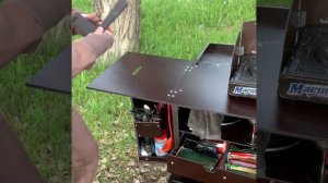 Туристическая складная кухня Чакбокс (реальная эксплуатация).