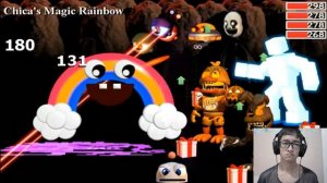 FNaF World #53 ПОБЕДИЛИ ФИНАЛЬНОГО БОССА ВОЛШЕБНУЮ РАДУГУ ПРОХОЖДЕНИЕ