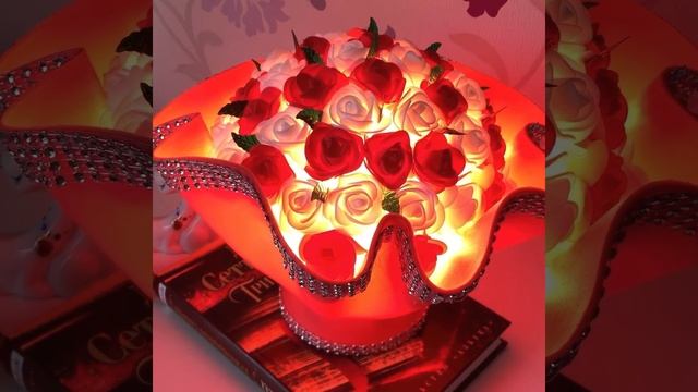 Ночник букет - красный смотреть онлайн