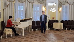Конкурс Р.М.Глиэра. С. Рахманинов В молчаньи ночи тайной Кухарчук Руслан Людмила Петрунина