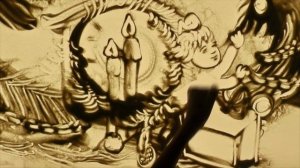 с новым годом 2015! (песочная анимация)