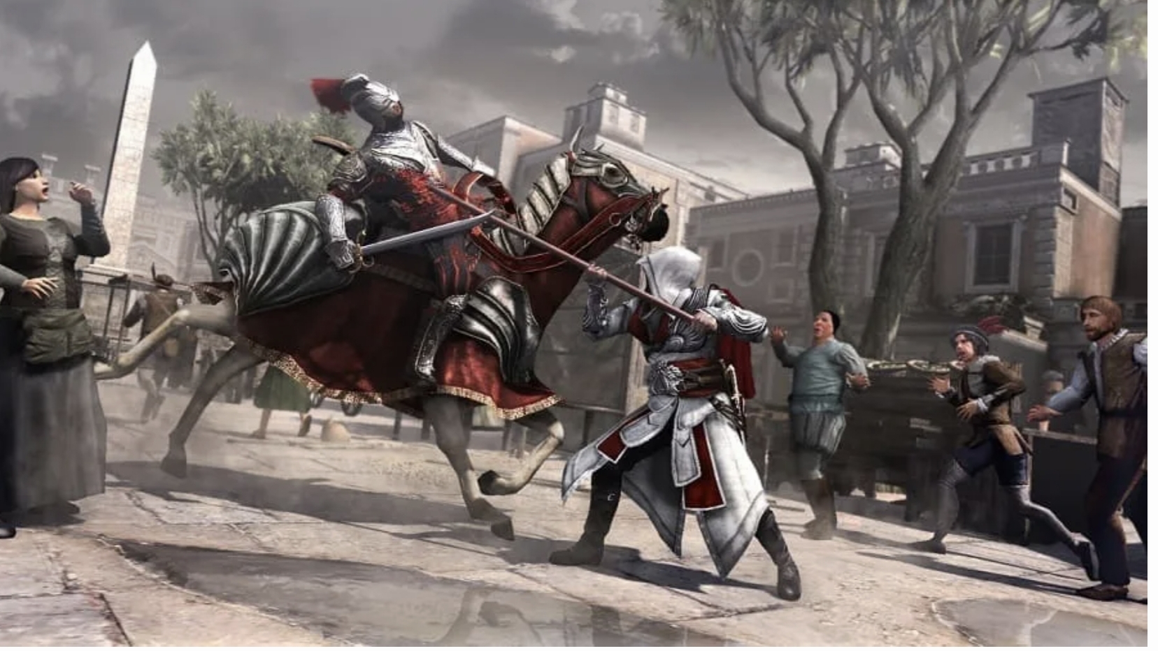 Попал под влеяние призрака в Assassin's creed Brotherhood