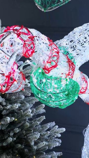 Светодиодная фигура Снеговик с Подарками 180 см, 1000 хол? смотреть онлайн