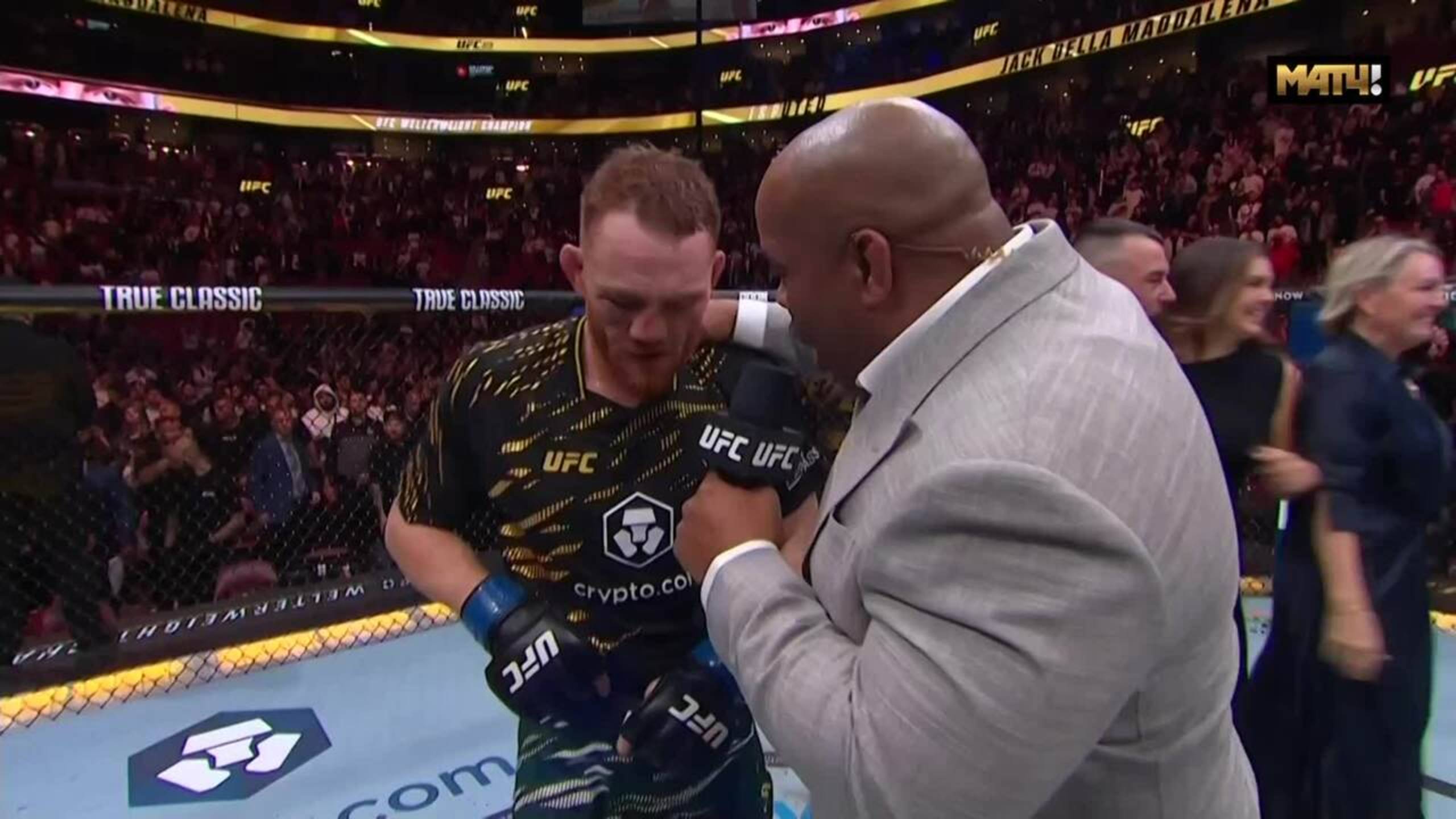 Интервью Джека Делла Маддалена после боя (видео). UFC 315