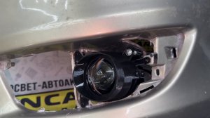 Светодиодные ПТФ линзы ANCARS Light серия GQ-2.5 Mitsubishi LANCER 10 2007