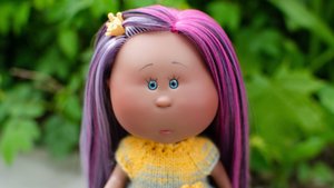 Еще одно платье на мию 23 см. О дальнейшей работе на RuTube.