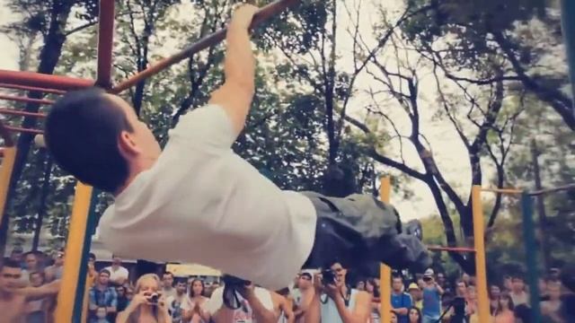 Вторые городские соревнования по Street Workout в городе Одесса смотреть онлайн