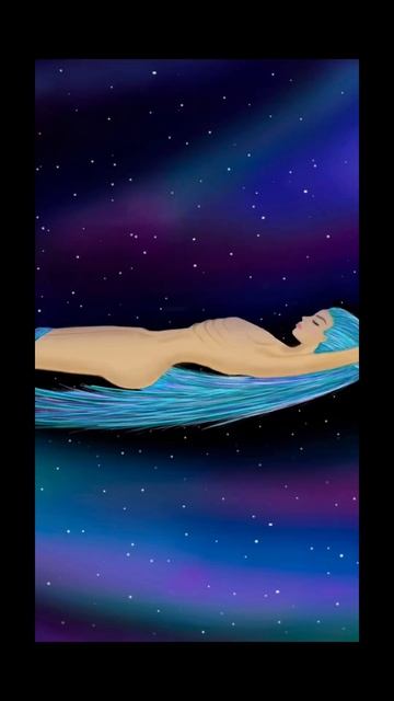 Девушка космосspace illustration art procreate painting artwork артstarwars