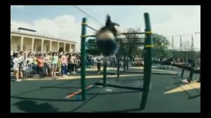Уличная тренировка и гимнастика для девушек 2025. Воркаут мотивация 💪спорт 💪