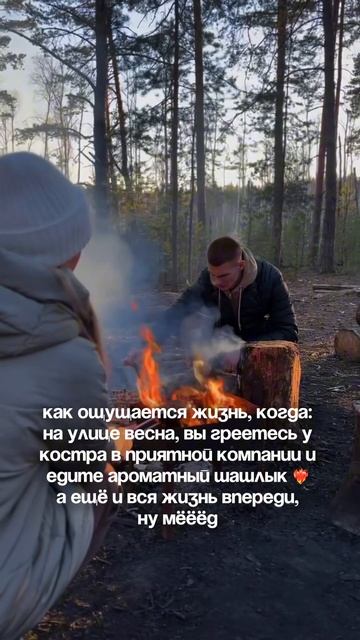 Отправь тому, с кем хочешь на шашлыки этой весной#лето смотреть онлайн