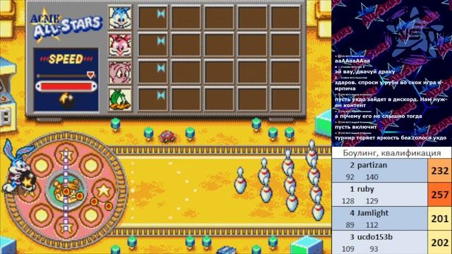 Tiny Toon ACME All-Stars Tournament Season 8. Турнирные встречи