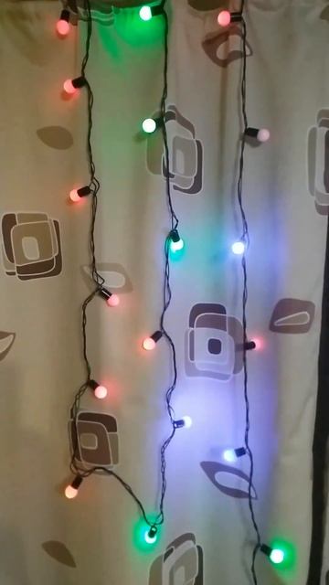 Гирлянда с маленькими матовыми шариками, 3 метра смотреть онлайн