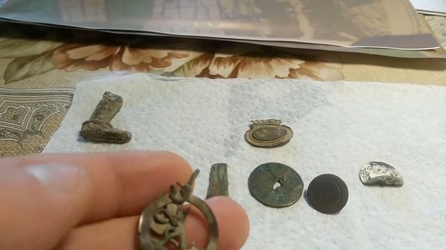 КОП -2019 Интересная брошь, серебришко и часть чьей то ноги !!! смотреть онлайн