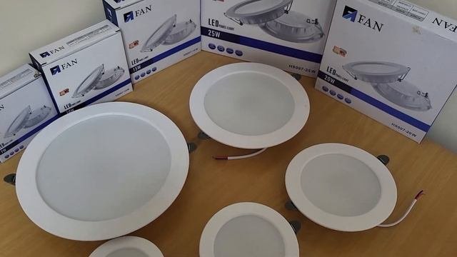 Споты, встраиваемые светильники FAN Азия