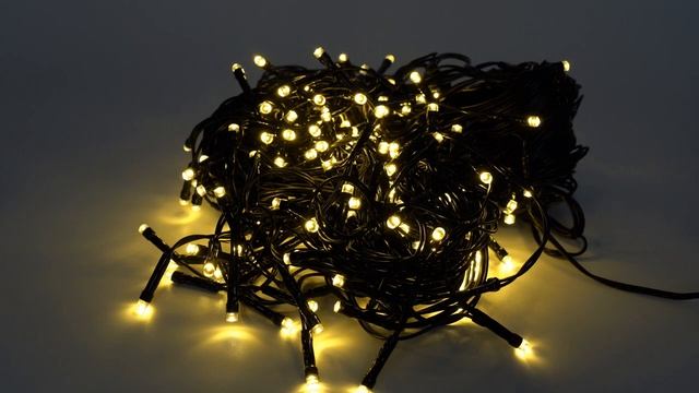 Світлодіодна гірлянда Бахрома, 234 л, тепле біле світло, смотреть онлайн