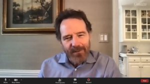 Аарон Пол звонит в ZOOM бесштанному Брайану Крэнстону