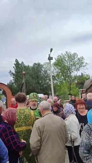 Освещение Вербы В Храме Всех Святых  Вербное Воск?