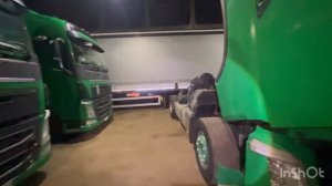 Volvo FH4, фары, прожектора, установка дальних штатных фар