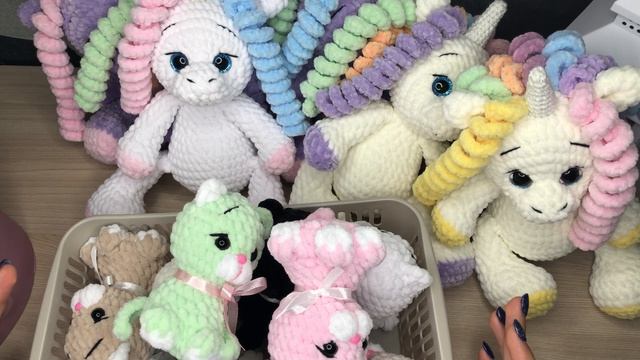 Готовые игрушки 1-я часть🧶🎁💝 #амигуруми #вязаныеигрушки #игрушкиручнойработы #игрушкиназаказ