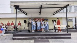 Театрализованный митинг 9 мая 2025 года. с. Сергеевка, Партизанский МО