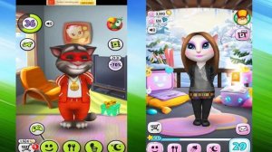 МОЙ ГОВОРЯЩИЙ ТОМ И ГОВОРЯЩАЯ АНДЖЕЛА Новые рекорды