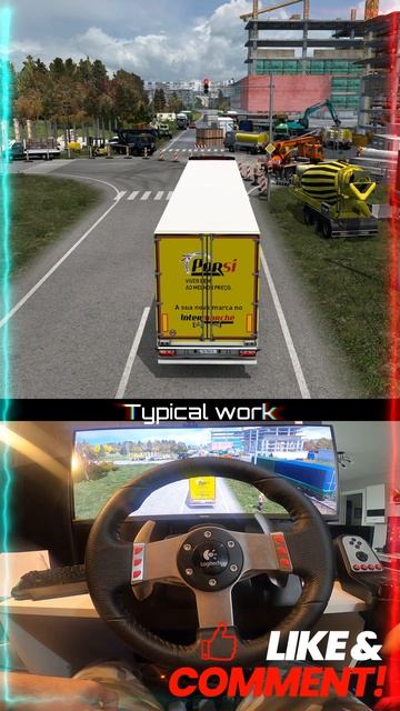 Typical work | Euro Truck Simulator 2 |ETS2 #ets2 смотреть онлайн