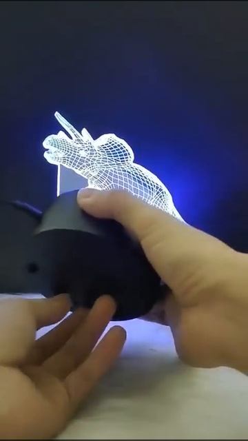 3D светильник с картинками смотреть онлайн