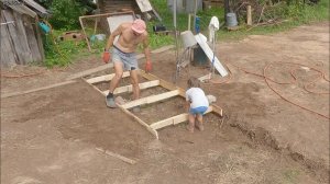 Формируем дорожки геотекстиль пгс, приспособление, на