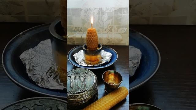 1 лунный день. Светильник свеча для здоровья от Весты Р смотреть онлайн