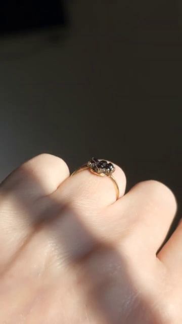 Богемские гранаты Ручной огранки в Антикварном кольц? смотреть онлайн