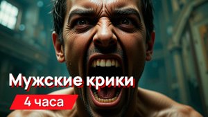 Звуки для соседей - мужские крики (для гурманов)