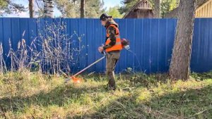 Husqvarna 531RS Первый запуск