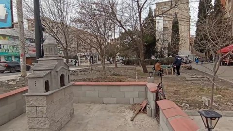 Обзорная прогулка по Рустави 30.12.2024 (улица Месхишвили в Новом Рустави)