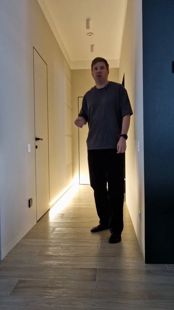 Ночная подсветка в коридоре #ночнаяподсветка #дизайни смотреть онлайн