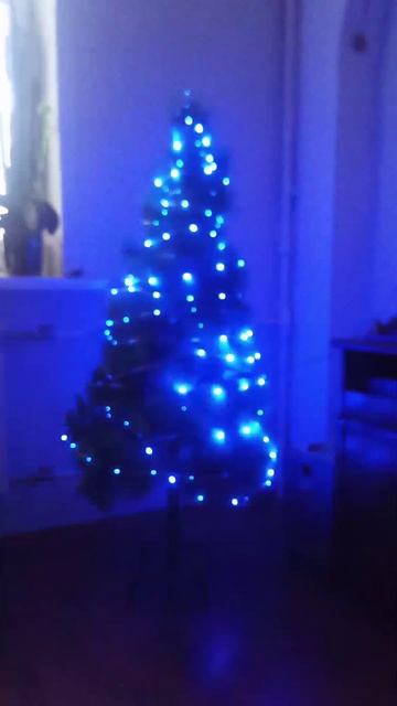 Адресная светодиодная гирлянда. смотреть онлайн