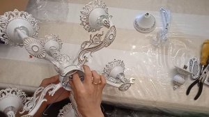 Как собрать люстру самому.Люстра дұрыс жинау әдісі.