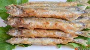 Мойва со специями, жареная на сковороде