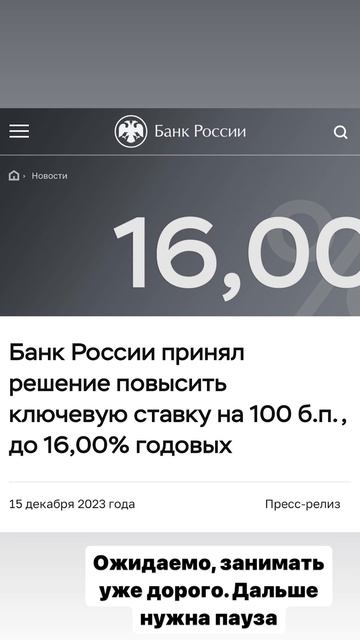 Краткие экономические новости. 15 декабря 2023 смотреть онлайн
