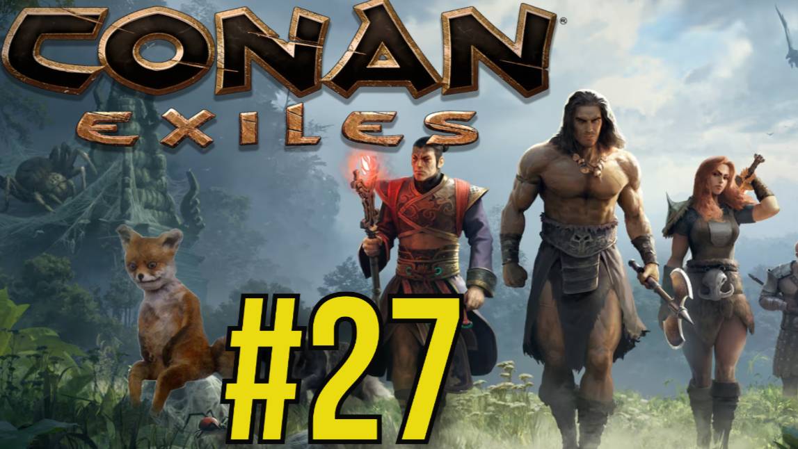 Conan Exiles Прохождение(2025) ч27 Скелетный Дракон и Колдовство