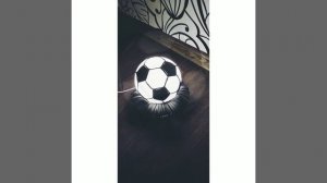 светильник"ФУТБОЛЬНЫЙ МЯЧИК" из изолона!