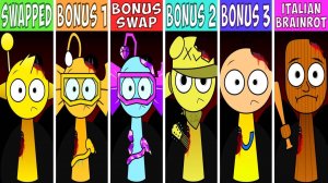 🔥 ВСЕ OC & BONUS ПЕРСОНАЖИ 🔥 ИЗ SWAPPED В ОДНОМ ВИДЕО!!! 📺 | INCREDIBOX SPRUNKI 😎