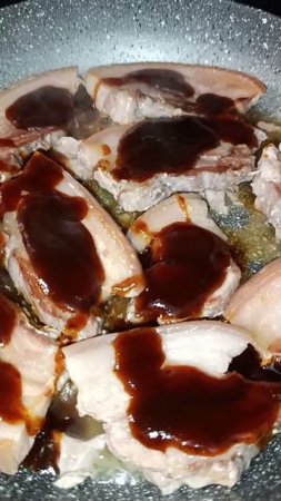 Свиная грудинка с картошечкой.