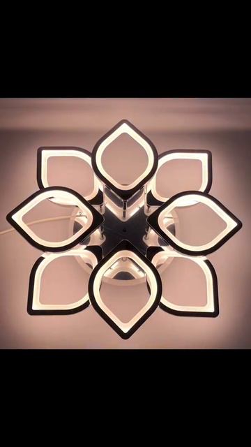 Режимы света светодиодной люстры, лепестки. лед люстр? смотреть онлайн