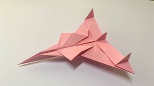 Самолётик Оригами | Простой способ сложить Самолётик | Подробное руководство