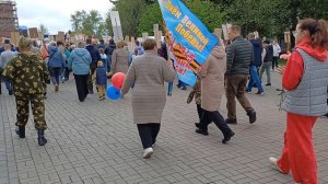 Бессмертный полк. Большеречье. 9.05.2025