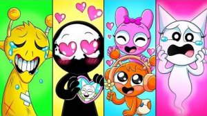 ТОП 10 ЛУЧШИХ АНИМАЦИЙ ПРО INCREDIBOX SPRUNKI!