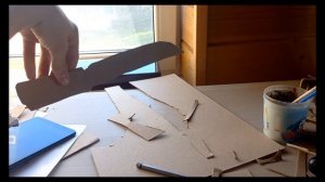 Туториал. Как сделать Tanto 'Transistor' из Standoff 2, из картона.#картон #стандофф #поделки