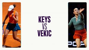 29.04.2025. Мэдисон Киз - Донна Векич. WTA Madrid. Madison Keys - Donna Vekic